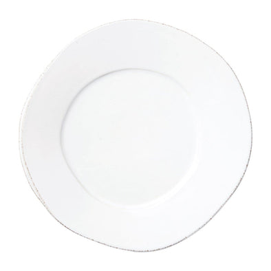 Lastra White Dinner Plate (Set of 4)*