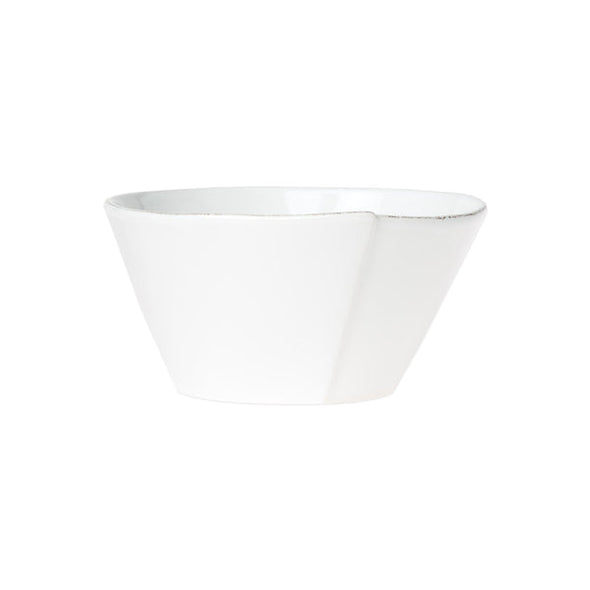 Lastra White Medium Stacking Serving Bowl*