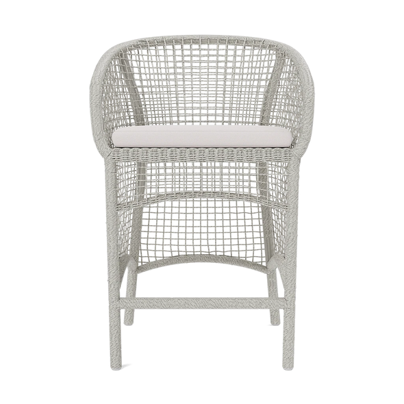 Helena Outdoor Counter Stool Furniture Made Goods Speckled White 22"W X 23"D X 37"H 