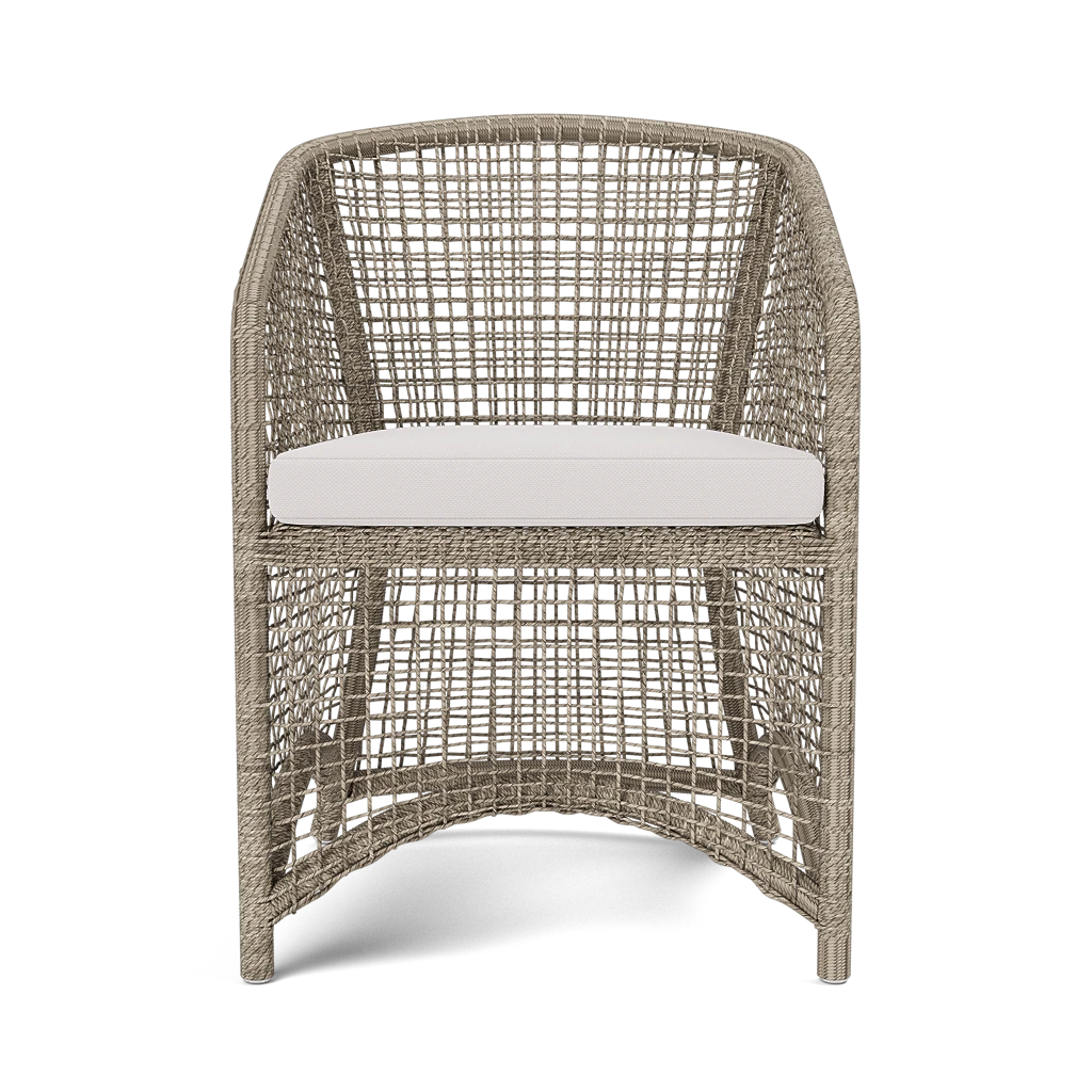 Helena Outdoor Dining Chair Furniture Made Goods Weathered 22"W X 25"D X 32"H 