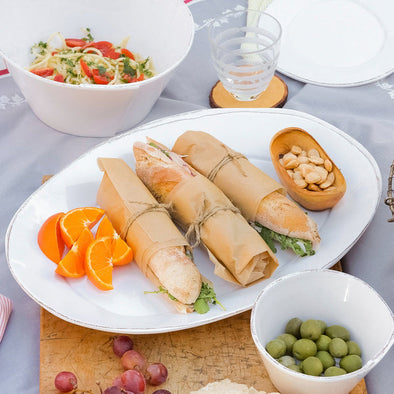 Lastra Melamine Oval Platter