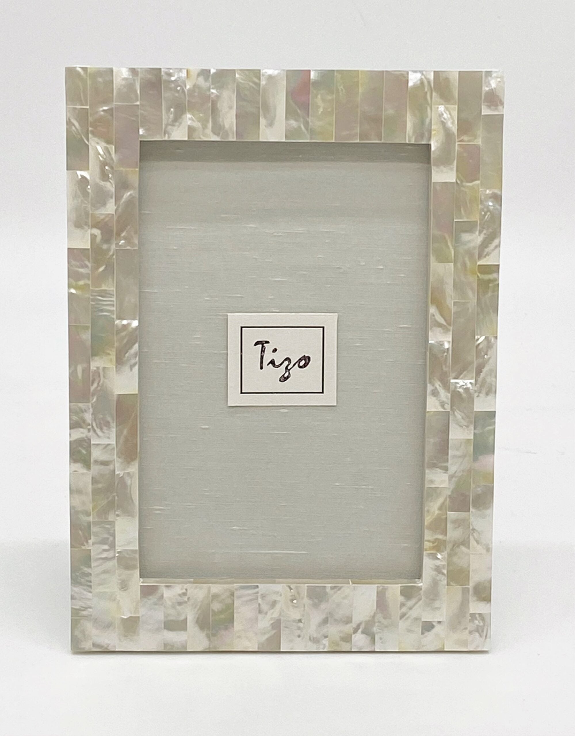 Mother of Pearl Frame White