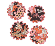 Matouk Magic Mountain Cocktail Napkin - Set of 4