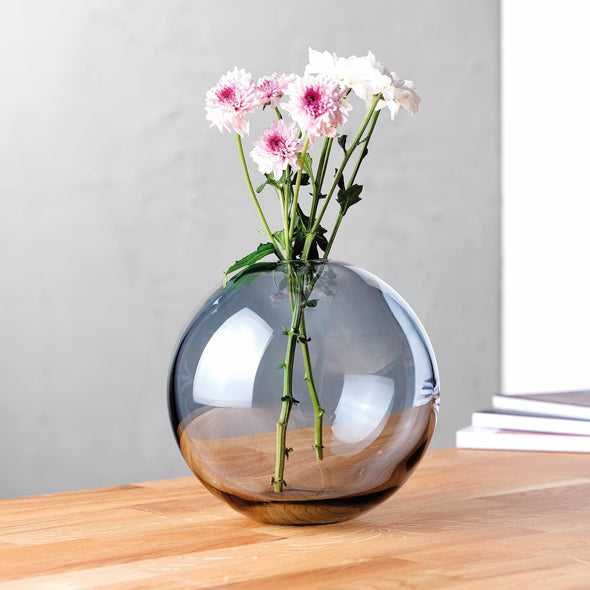 Mars Steel Blue Vase