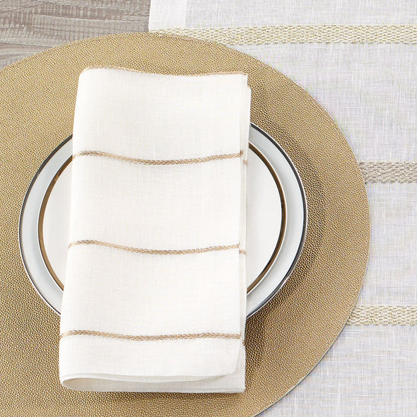 Metallic Thread Napkin