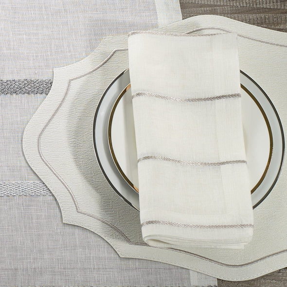 Metallic Thread Napkin