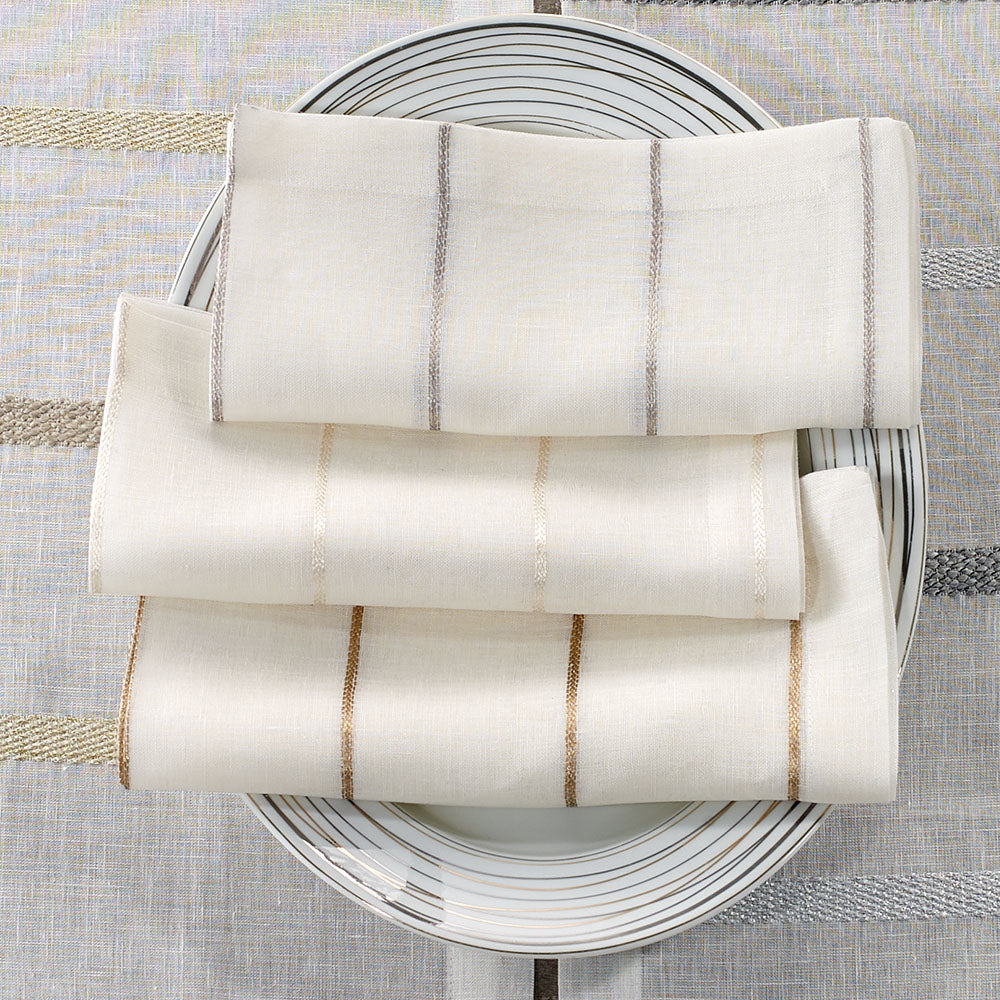 Metallic Thread Napkin