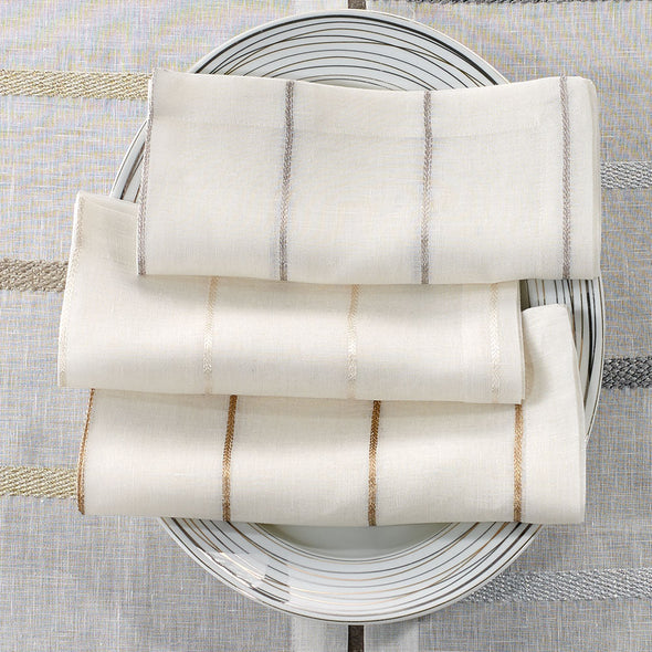 Metallic Thread Napkin