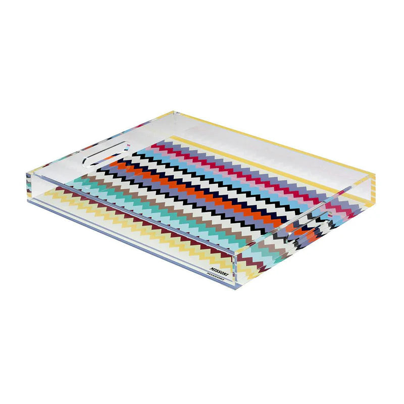 Missoni Riverbero Vassoio Multicolor Tray Medium