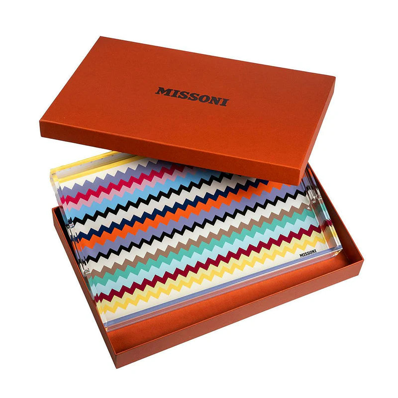 Missoni Riverbero Vassoio Multicolor Tray Medium