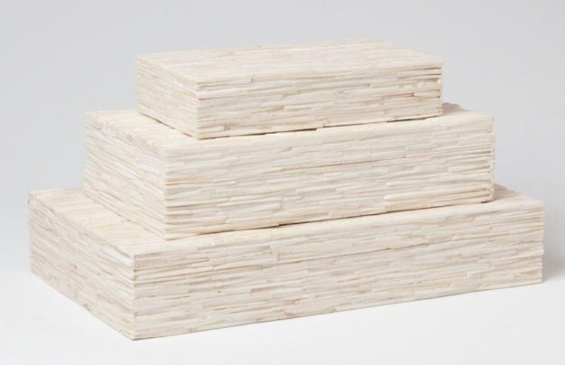 Hand Carved Bone Box Home Decor A. Sanoma   