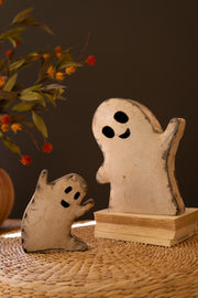 Recycled Iron Halloween Ghosts