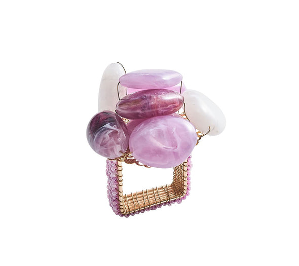 Sea Stone Napkin Ring