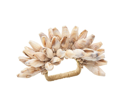 Shell Fringe Napkin Ring