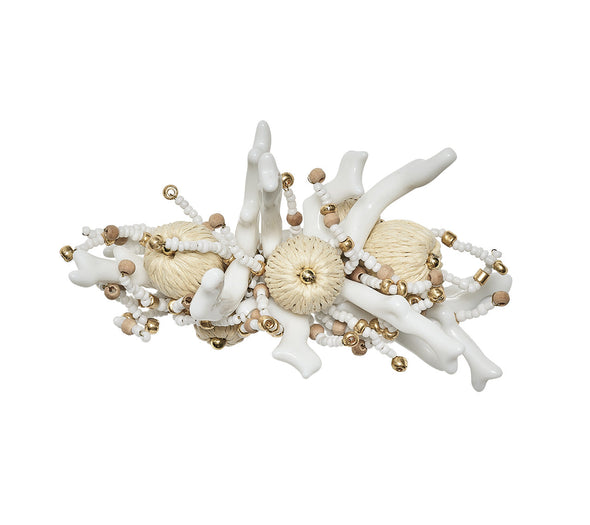 Coral Spray Napkin Ring