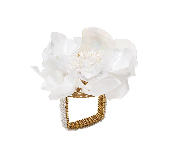 Gardenia Napkin Ring