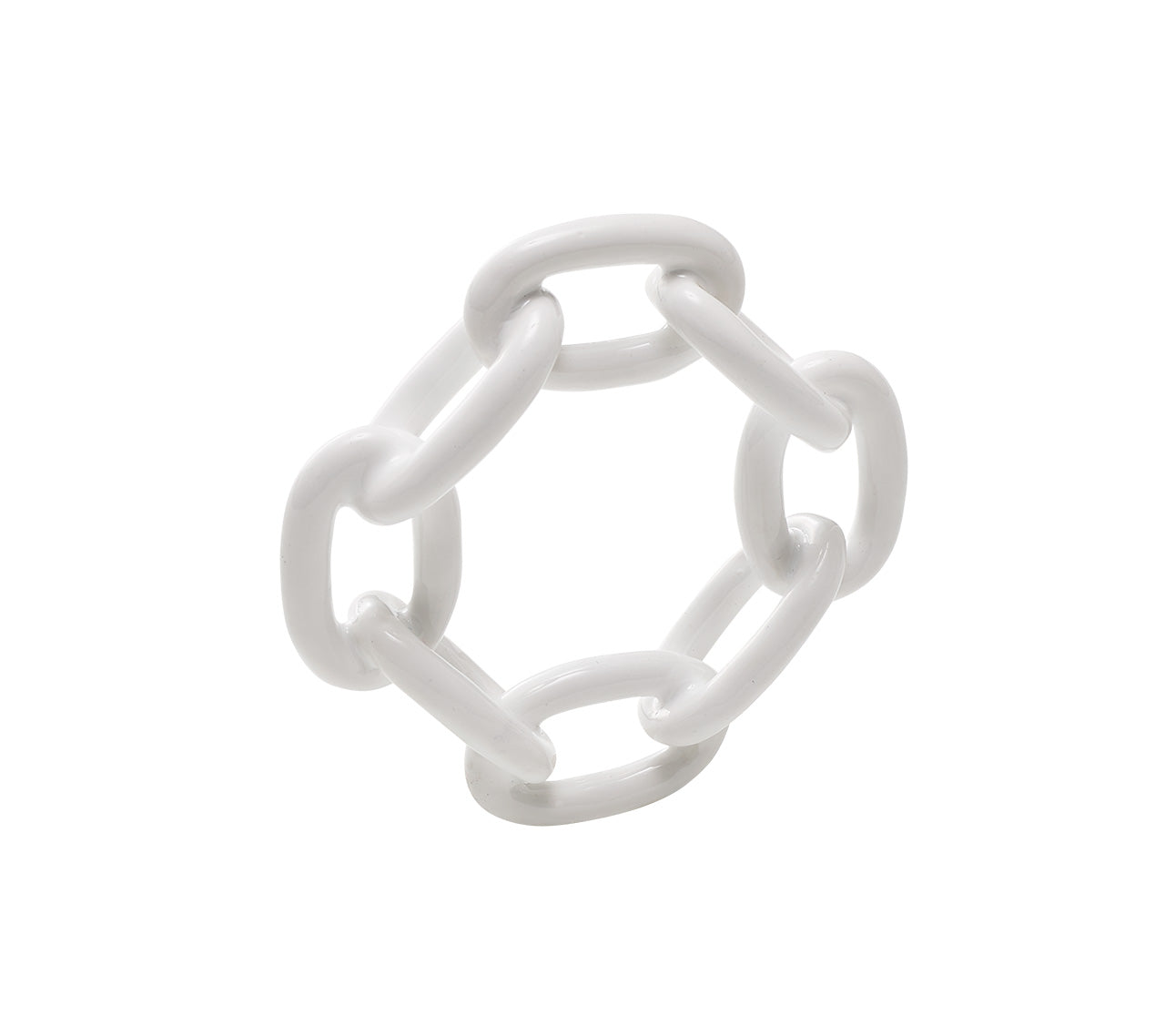 Enamel Chain Link Napkin Ring