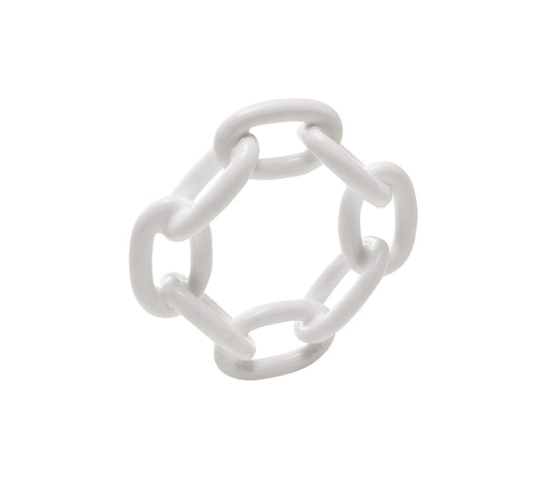 Enamel Chain Link Napkin Ring
