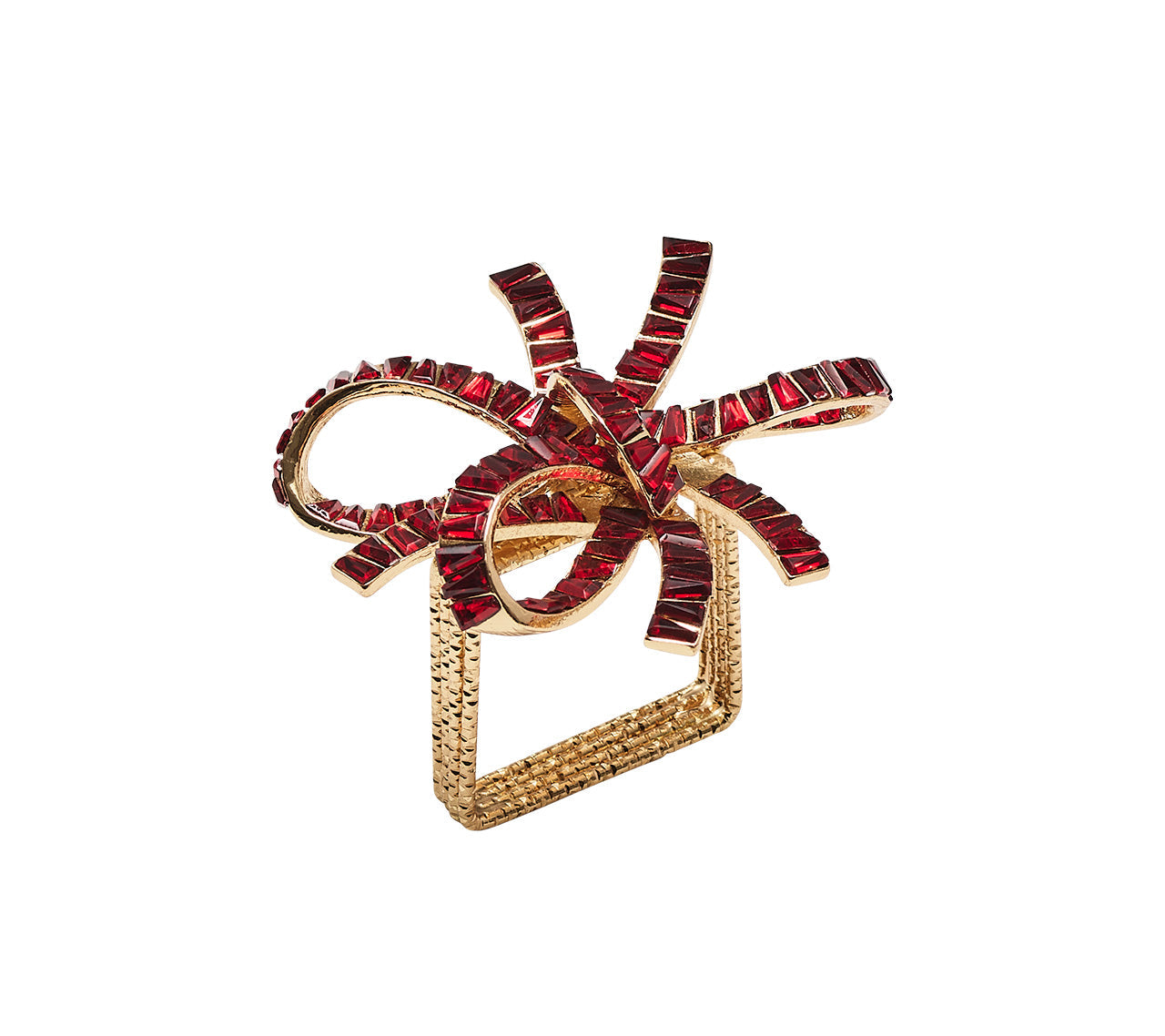 Jeweled Bow Napkin Ring
