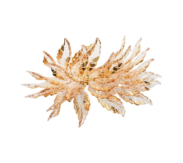 Gilded Leaves Napkin Ring