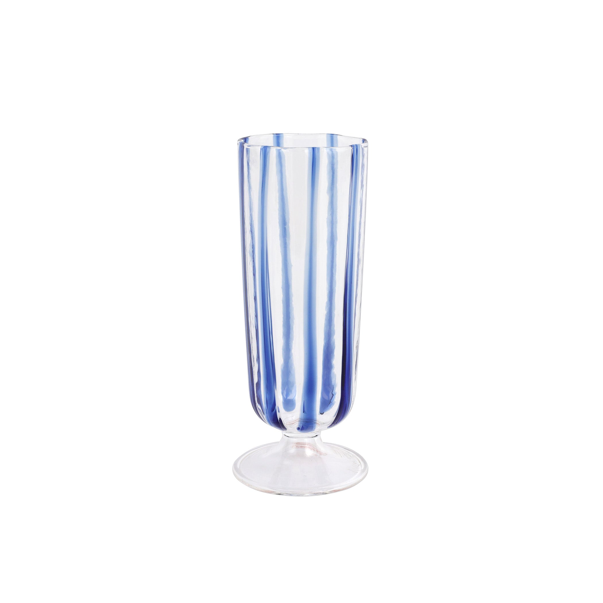 Nuovo Stripe Champagne Glasses