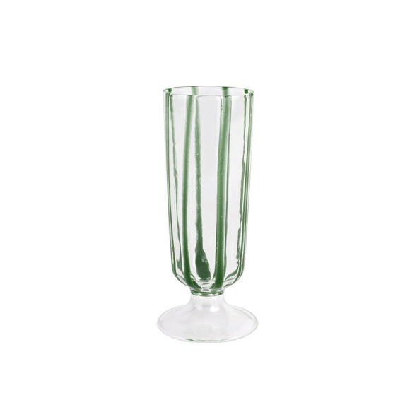 Nuovo Stripe Champagne Glass