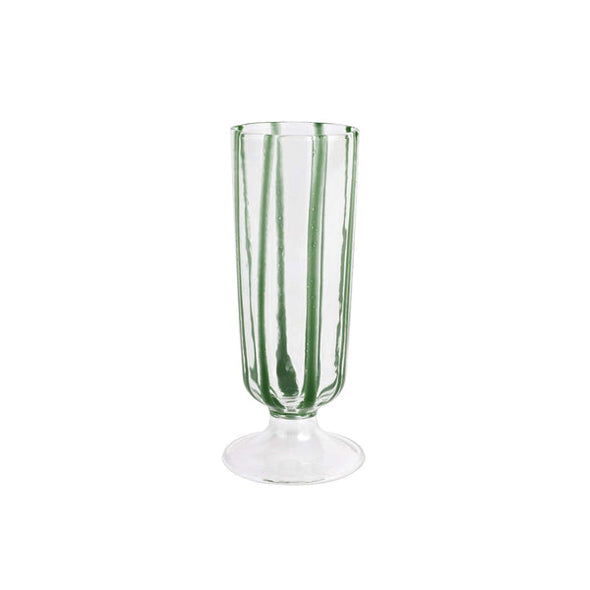 Nuovo Stripe Champagne Glass