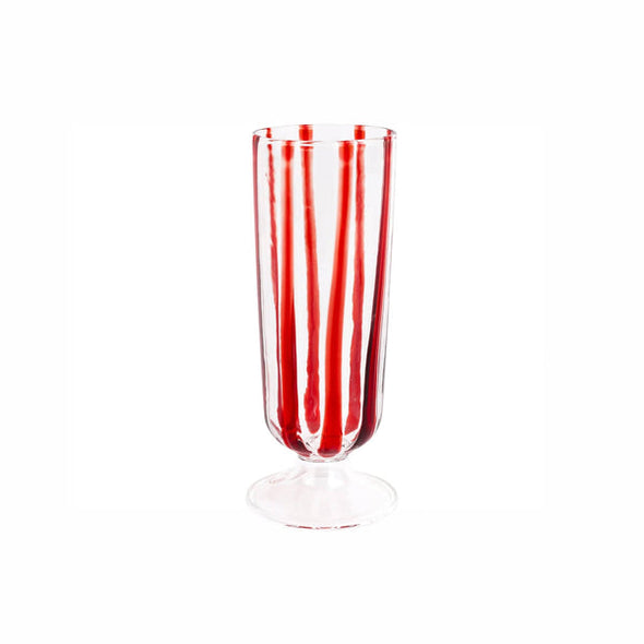 Nuovo Stripe Champagne Glass