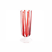 Nuovo Stripe Champagne Glasses - Set of 4