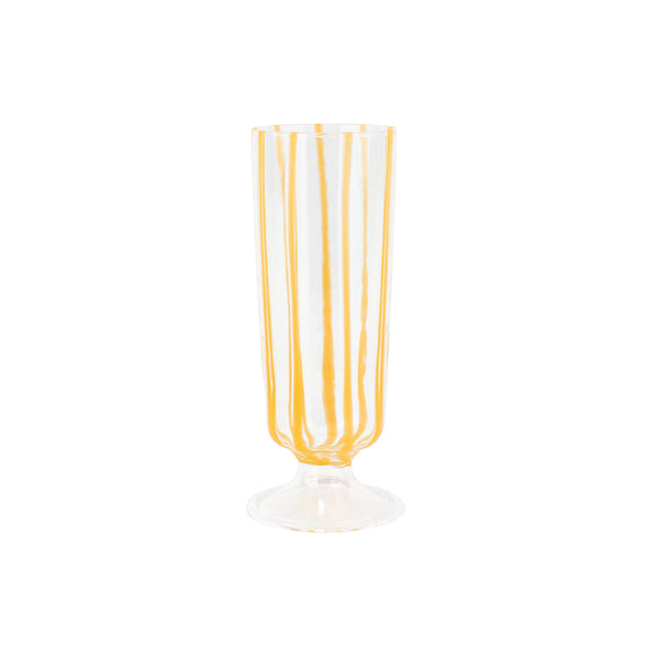 Nuovo Stripe Champagne Glass