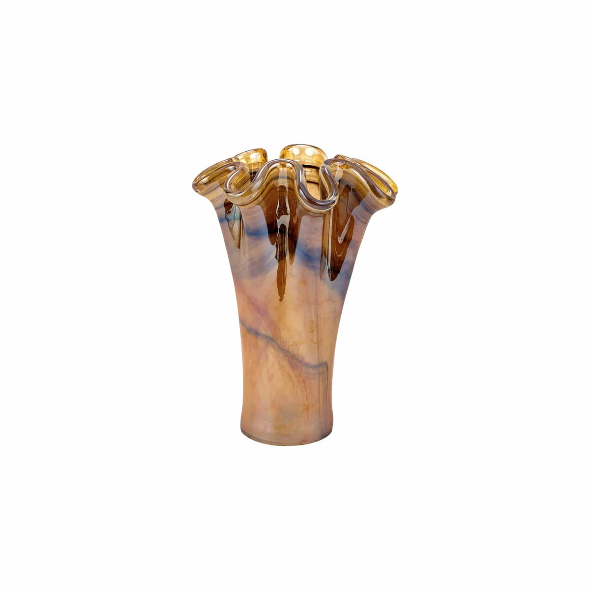 Onda Glass Short Vase