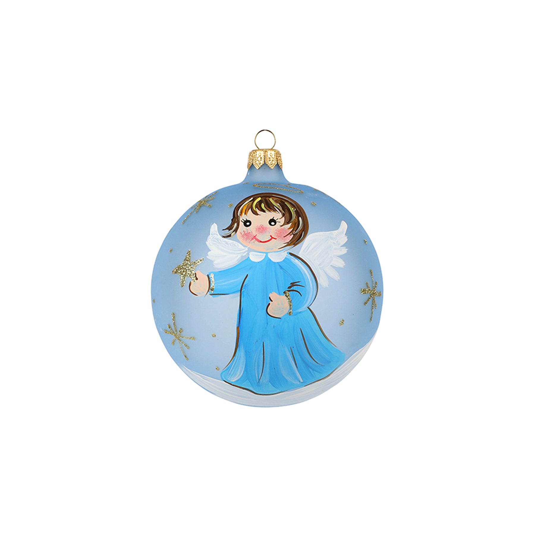 Baby Boy Angel Ornament