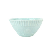 Pietra Fiori Aqua Serving Bowl