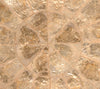 Round Capiz Placemat in Champagne - Kim Seybert, Inc.