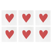 Papersoft Napkins Hearts Cocktail Napkins