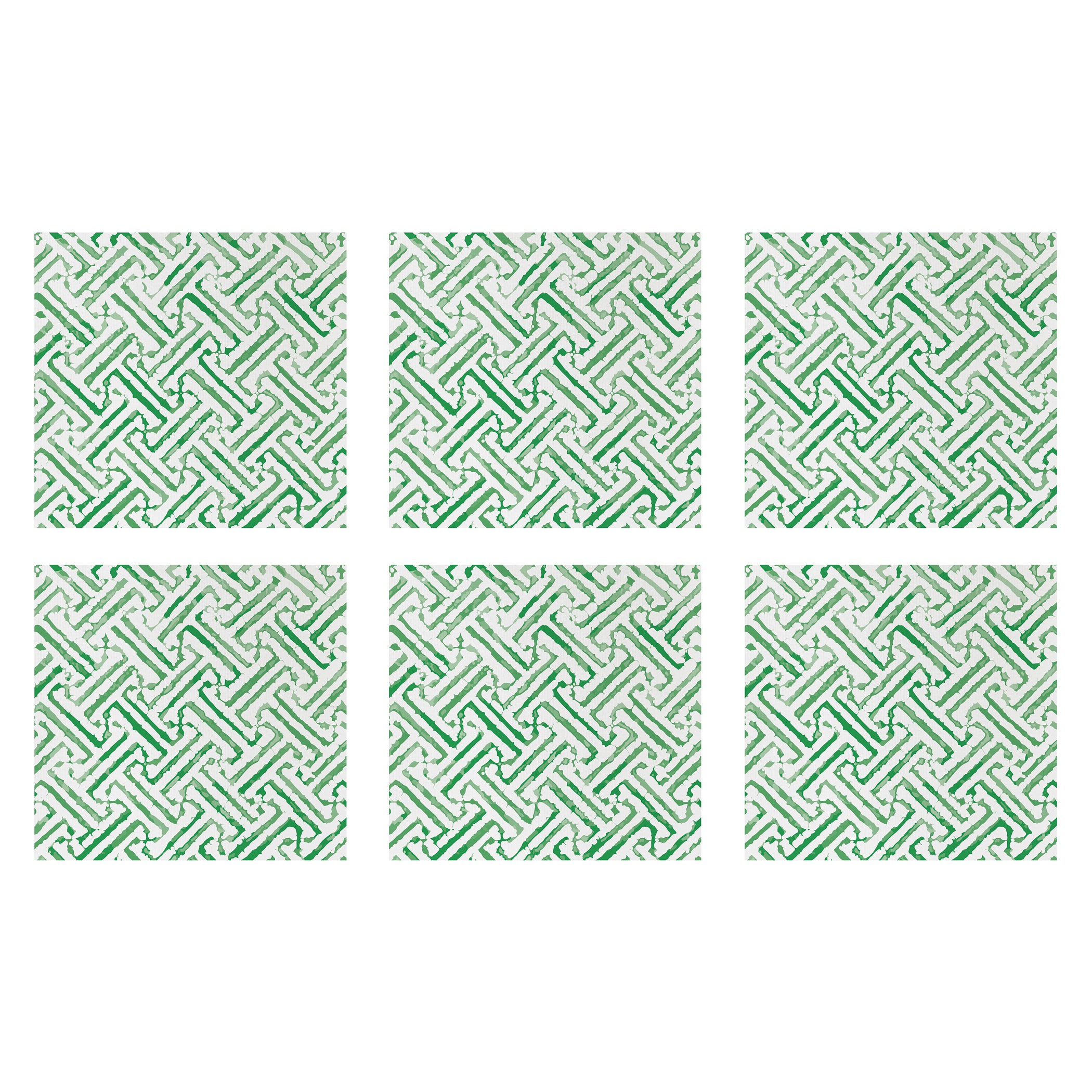 Papersoft Greek Key Cocktail Napkins