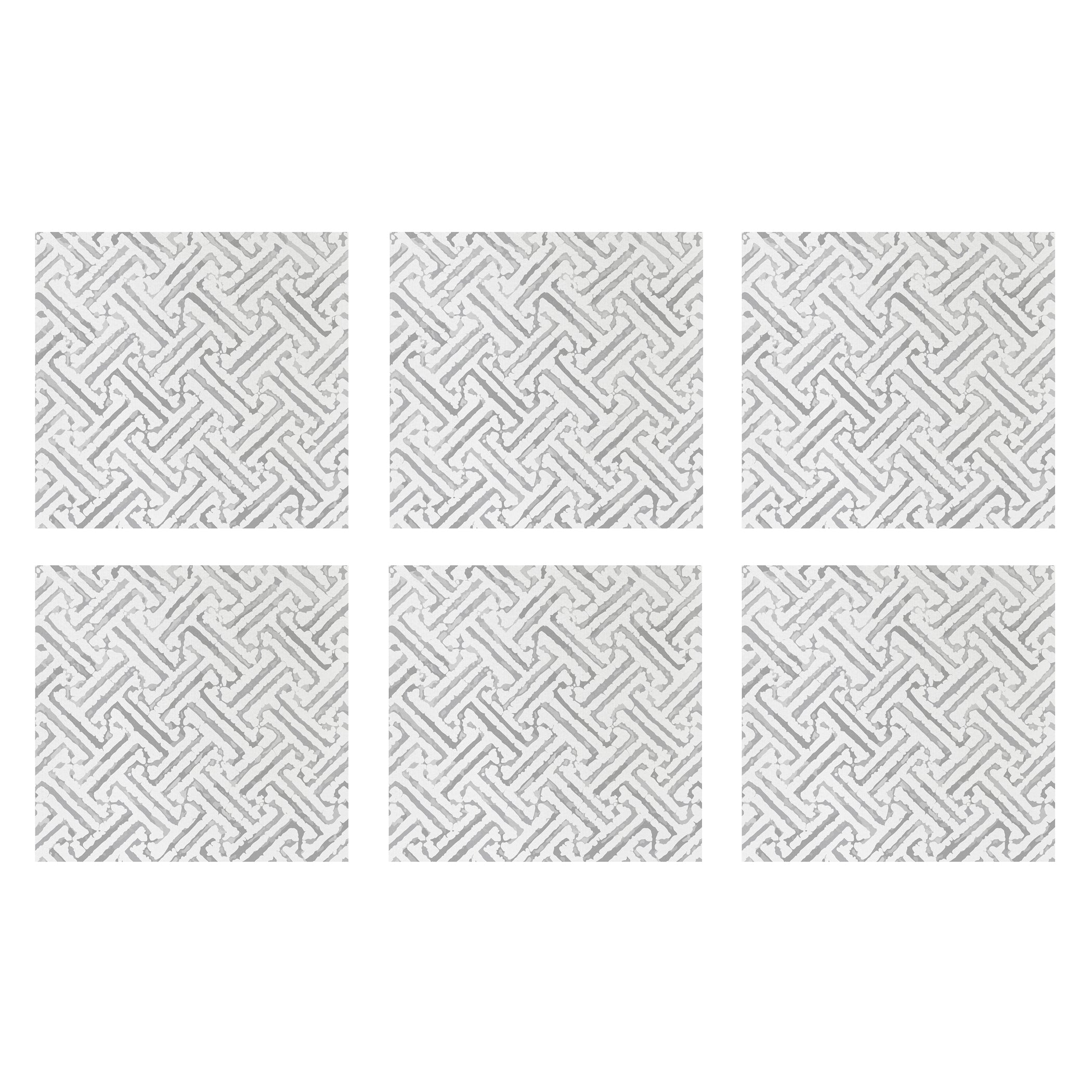 Papersoft Greek Key Cocktail Napkins