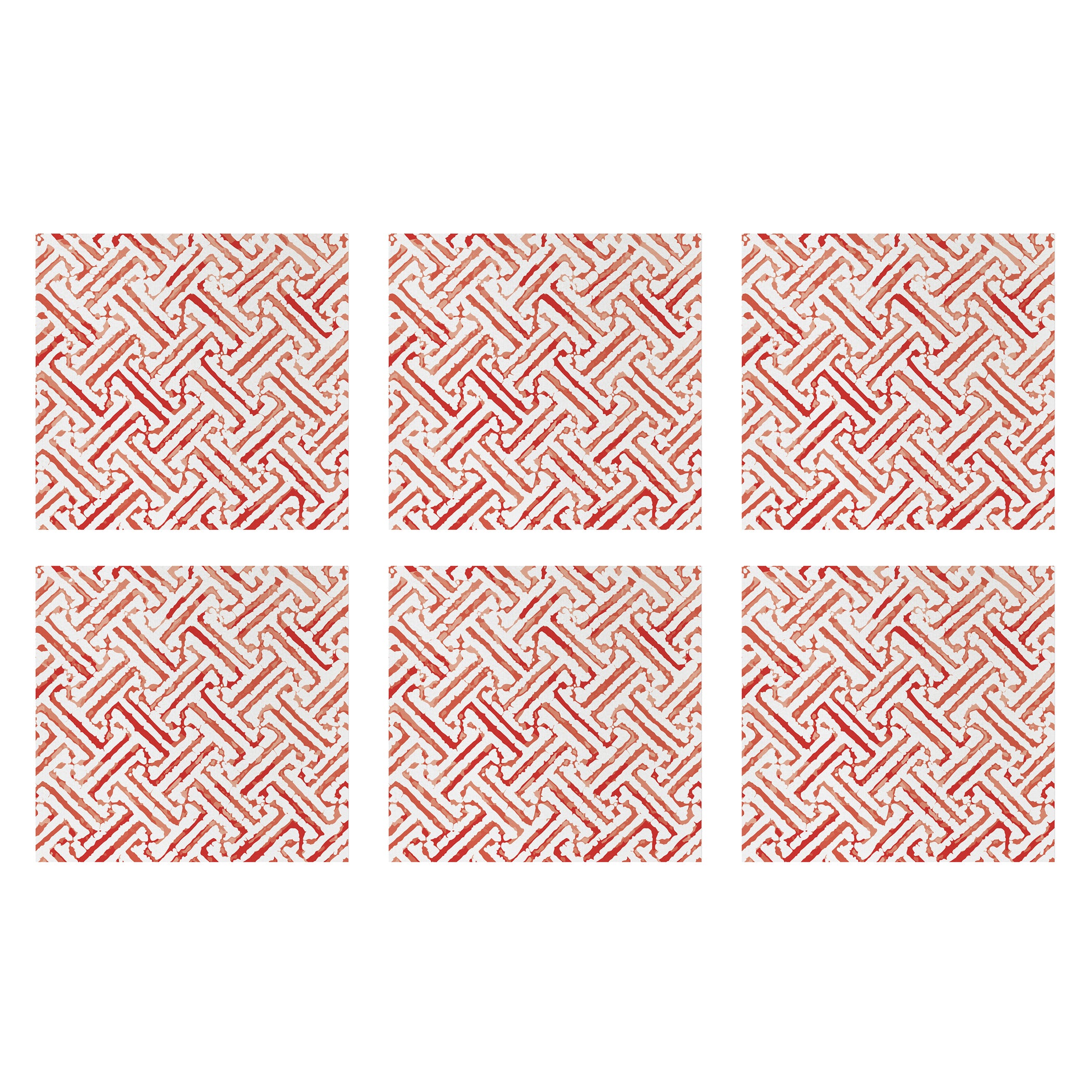 Papersoft Greek Key Cocktail Napkins