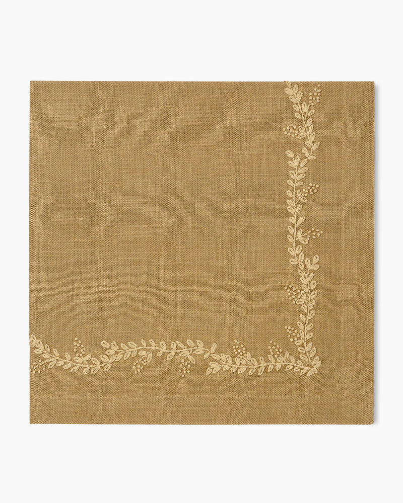Prism Vine Linen Dinner Napkin