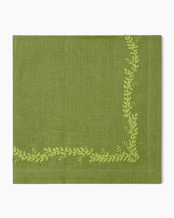 Prism Vine Linen Dinner Napkin