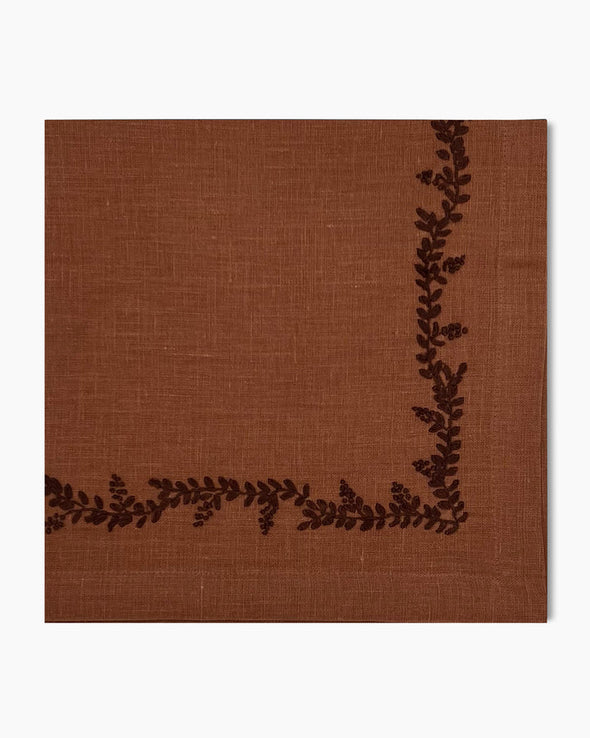Prism Vine Linen Dinner Napkin