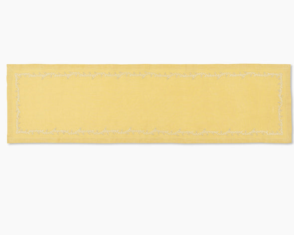 Prism Vine Linen Table Runner