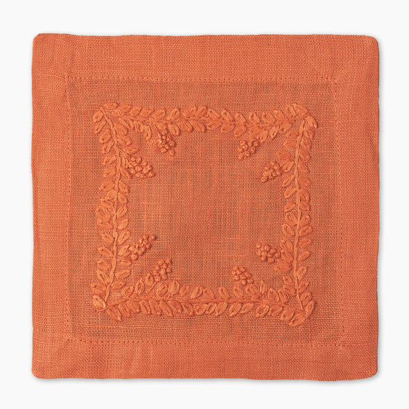 Prism Vine Linen Cocktail Napkin