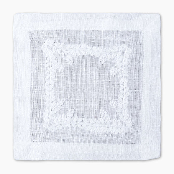 Prism Vine Linen Cocktail Napkin