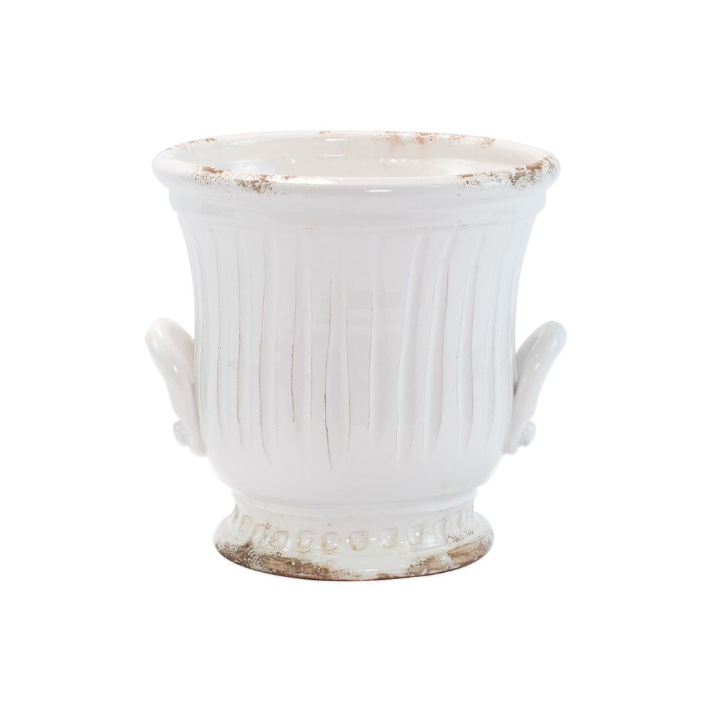 Rustic Garden Medium Handled Cachepot