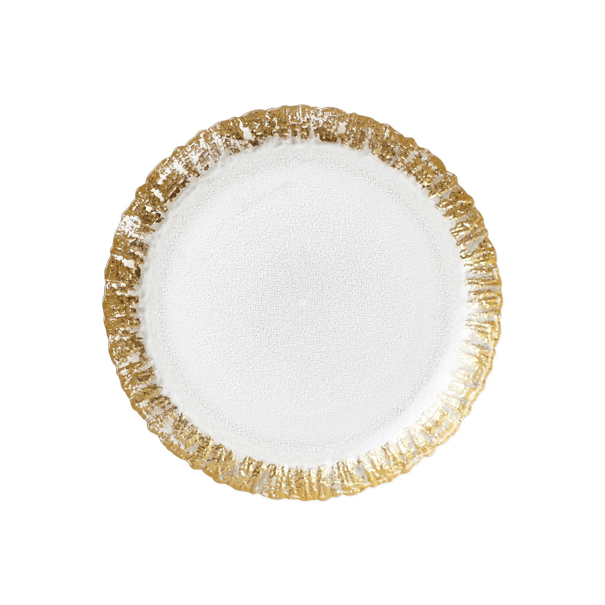 Rufolo Glass Gold Dinnerware