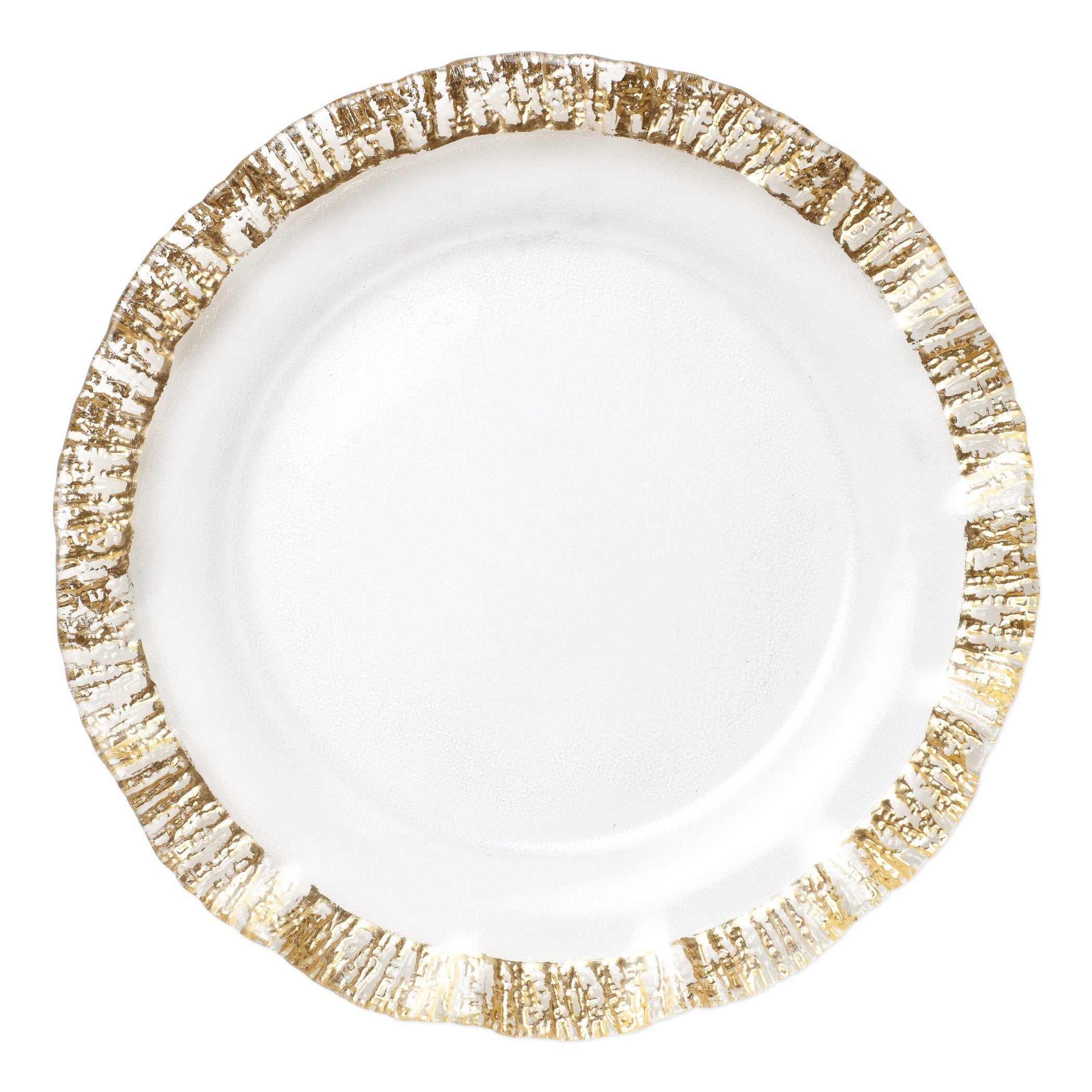 Rufolo Glass Gold Dinnerware