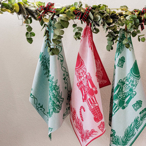 Strofinaccio Green Tree Dish Towels