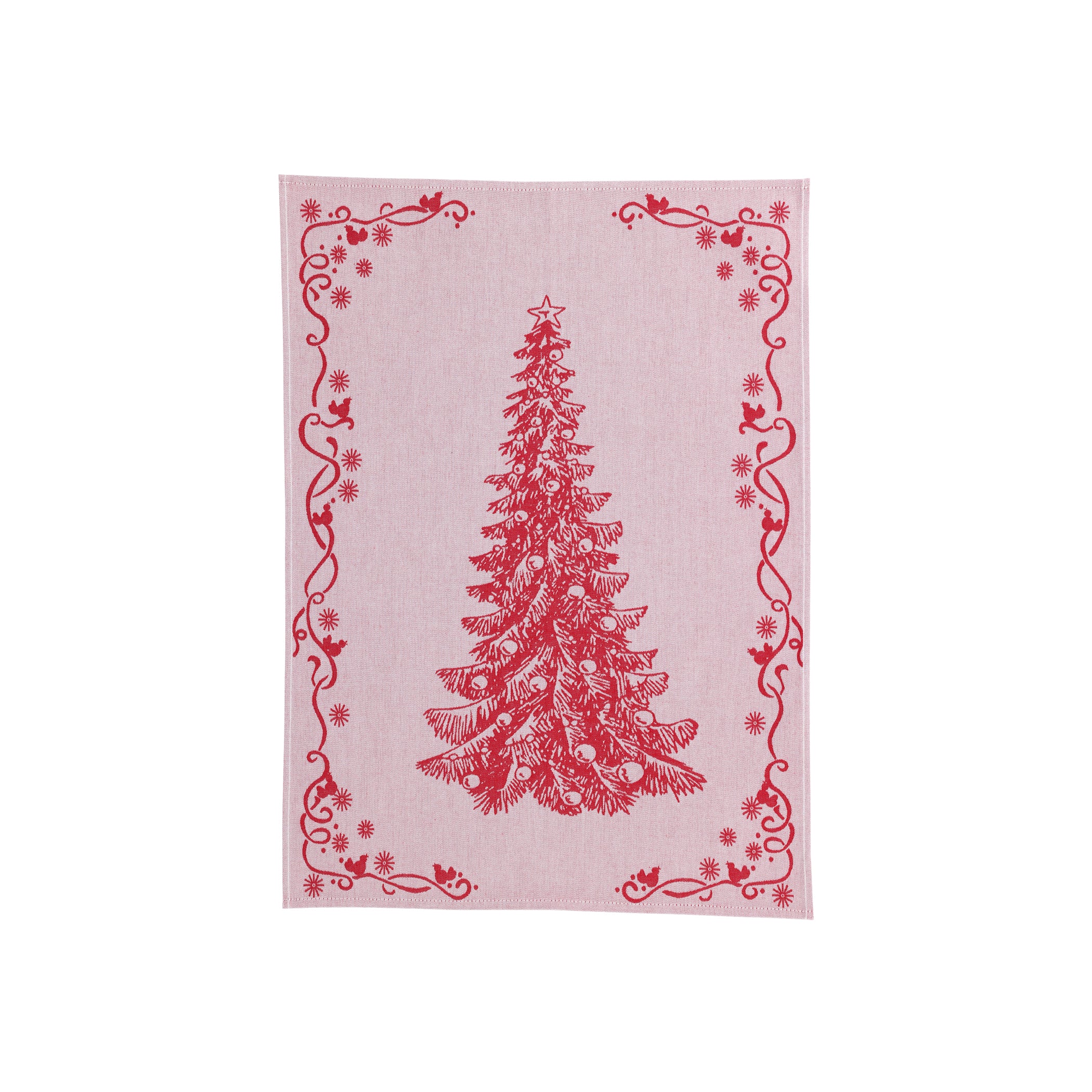 Strofinaccio Red Tree Dish Towels