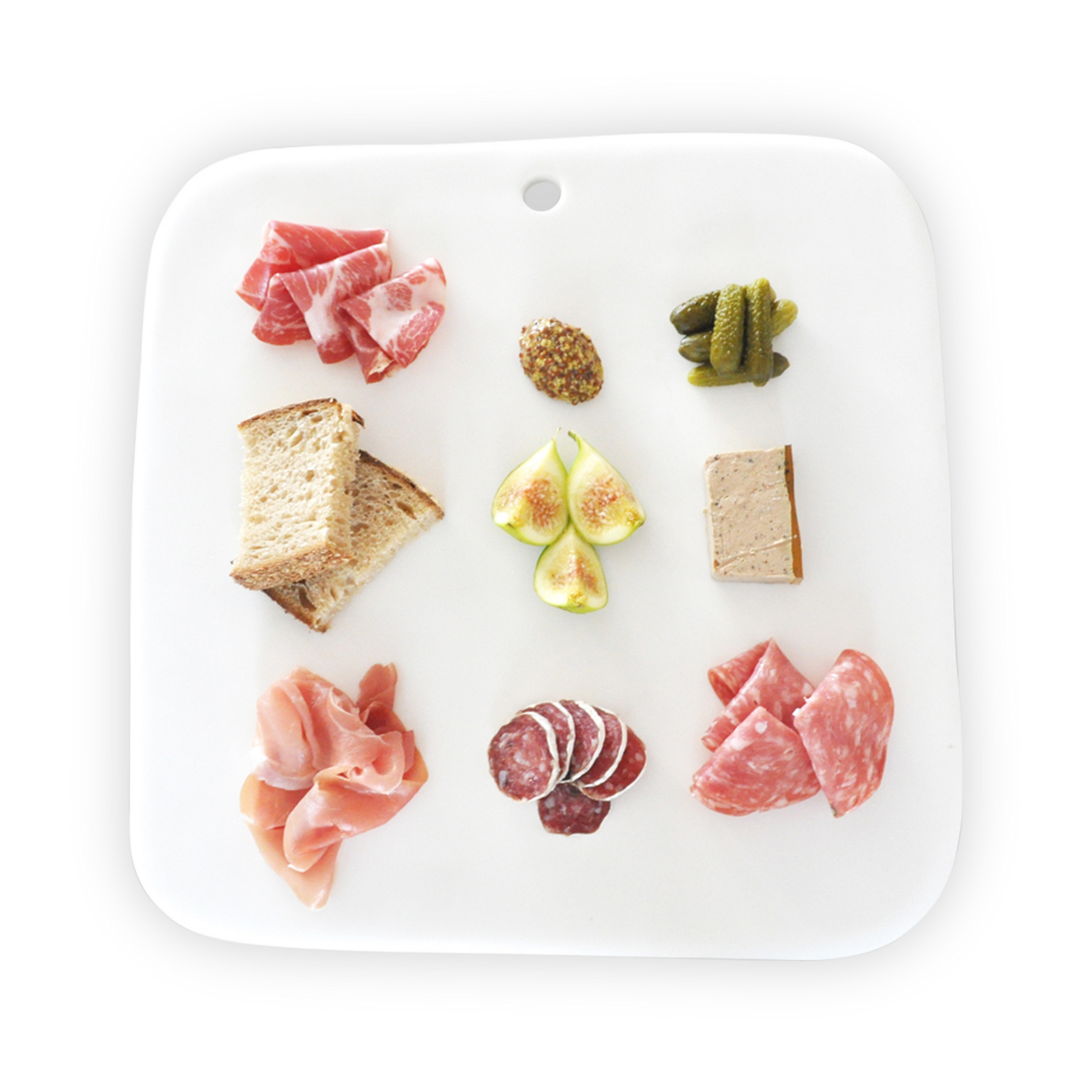 TF Square Charcuterie Board Tabletop Tina Frey   